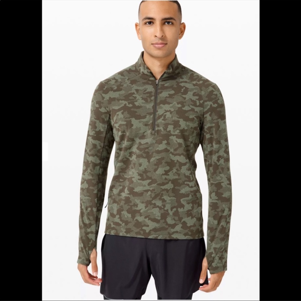 lululemon athletica Men's Camo Long Sleeve Shirt